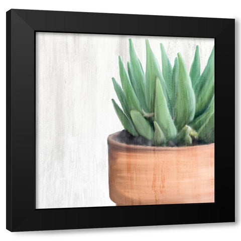 Copper Pot 2 Black Modern Wood Framed Art Print with Double Matting by Kimberly, Allen