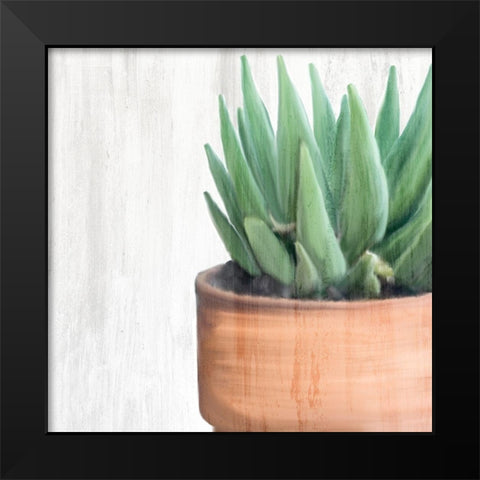 Copper Pot 2 Black Modern Wood Framed Art Print by Kimberly, Allen