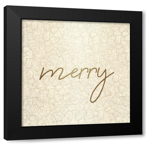 Christmas Luxe 1 Black Modern Wood Framed Art Print by Kimberly, Allen