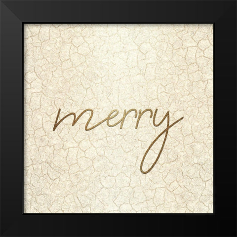 Christmas Luxe 1 Black Modern Wood Framed Art Print by Kimberly, Allen