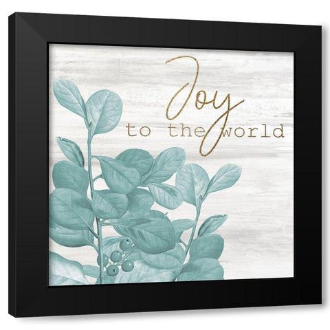 Christmas Romance 4 Black Modern Wood Framed Art Print by Kimberly, Allen