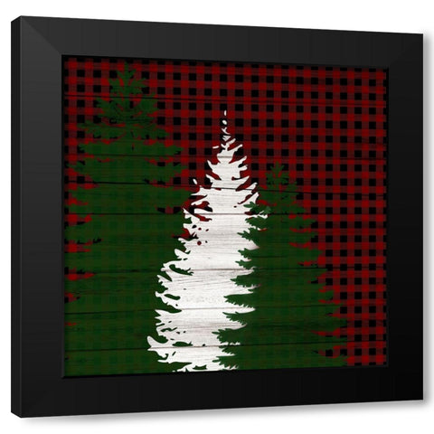 Farmhouse Christmas 12 Black Modern Wood Framed Art Print with Double Matting by Kimberly, Allen