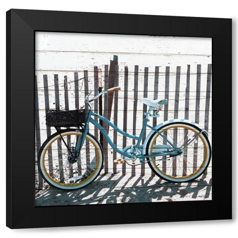 Beach Ready Full Black Modern Wood Framed Art Print with Double Matting by Kimberly, Allen