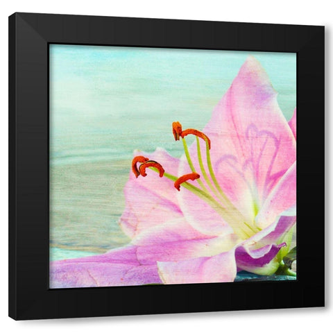 Beach Daze 3 Black Modern Wood Framed Art Print by Kimberly, Allen