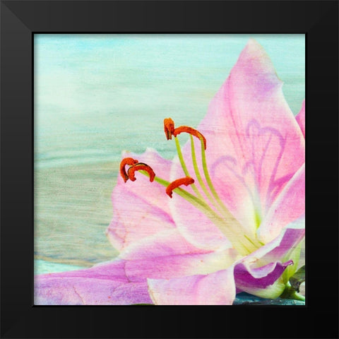 Beach Daze 3 Black Modern Wood Framed Art Print by Kimberly, Allen