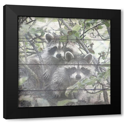 Woodland 1 Black Modern Wood Framed Art Print by Kimberly, Allen