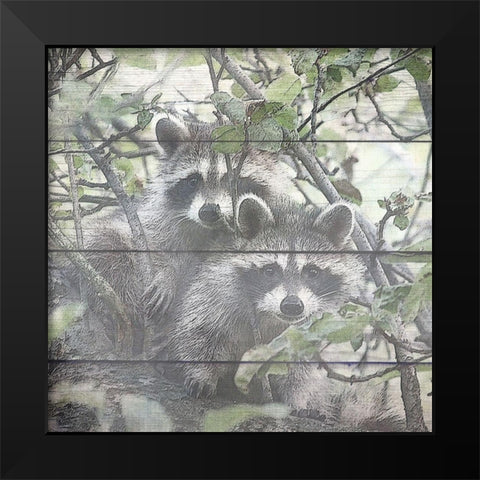 Woodland 1 Black Modern Wood Framed Art Print by Kimberly, Allen
