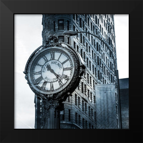 NY Bound 3 Black Modern Wood Framed Art Print by Kimberly, Allen