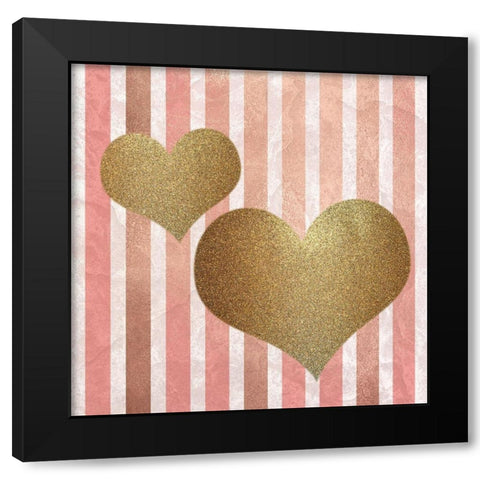 Paris mon Amour 3 Black Modern Wood Framed Art Print by Kimberly, Allen