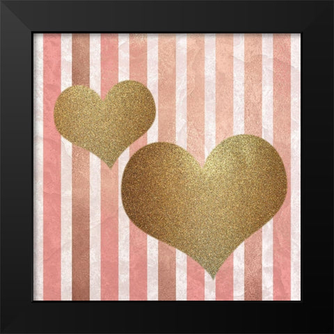 Paris mon Amour 3 Black Modern Wood Framed Art Print by Kimberly, Allen