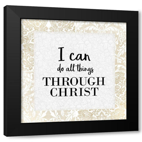 God Will 2 Black Modern Wood Framed Art Print with Double Matting by Kimberly, Allen