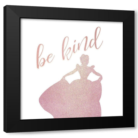 Kind And Dream 1 Black Modern Wood Framed Art Print with Double Matting by Kimberly, Allen