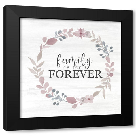 Wildflower Hope 2 Black Modern Wood Framed Art Print with Double Matting by Kimberly, Allen