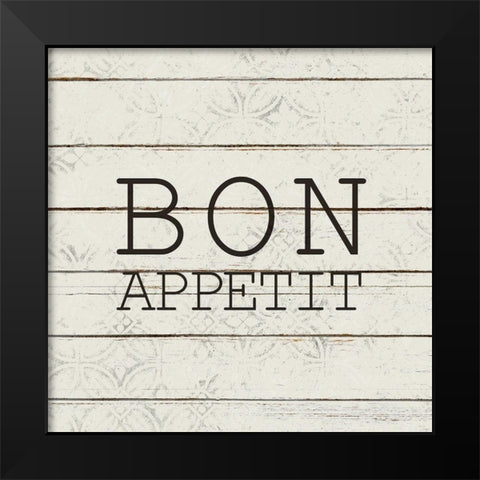Appetit Black Modern Wood Framed Art Print by Kimberly, Allen