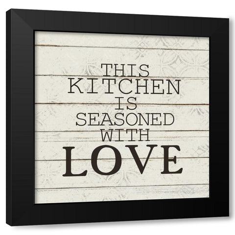 Seasoned Black Modern Wood Framed Art Print with Double Matting by Kimberly, Allen