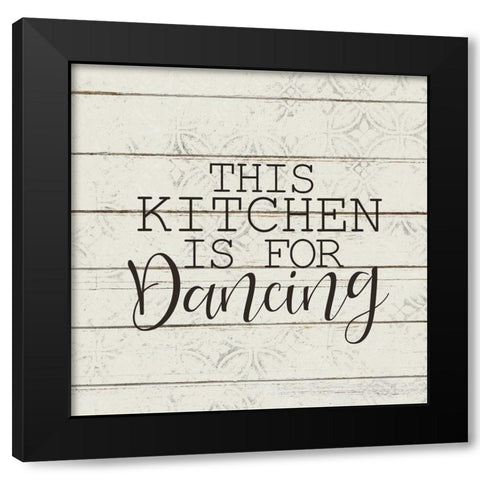 This Kitchen Black Modern Wood Framed Art Print with Double Matting by Kimberly, Allen