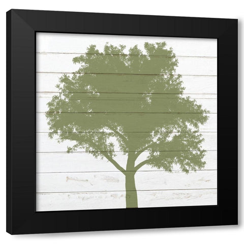 Summer Sage 1 Black Modern Wood Framed Art Print by Kimberly, Allen