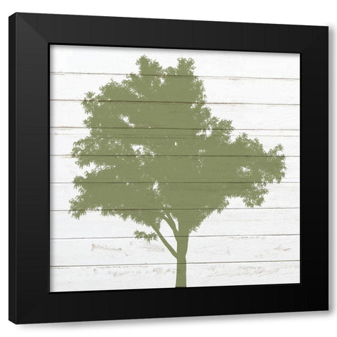 Summer Sage 2 Black Modern Wood Framed Art Print with Double Matting by Kimberly, Allen