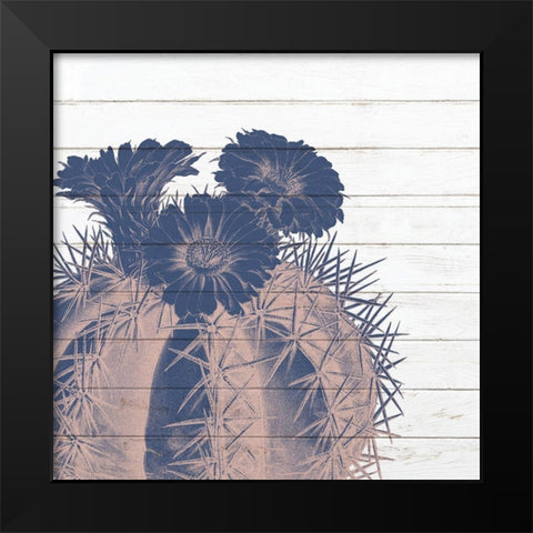 Desert Flower 1 Black Modern Wood Framed Art Print by Kimberly, Allen