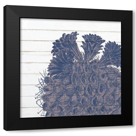 Desert Flower 2 Black Modern Wood Framed Art Print with Double Matting by Kimberly, Allen