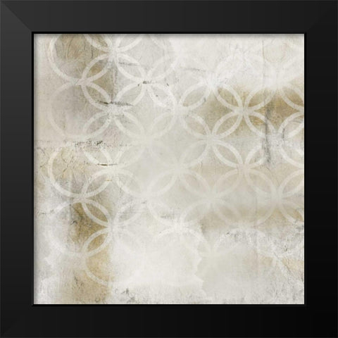 Geo 1 Black Modern Wood Framed Art Print by Allen, Kimberly