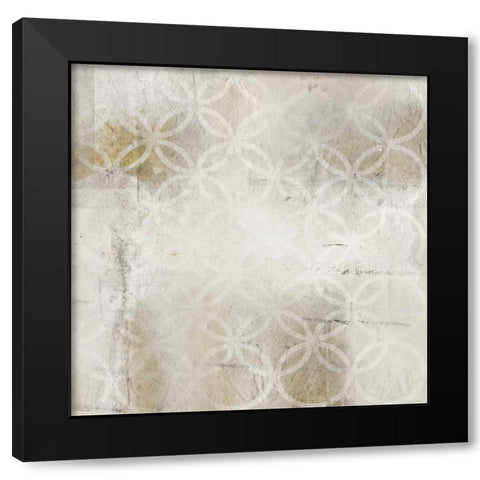 Geo 2 Black Modern Wood Framed Art Print by Allen, Kimberly