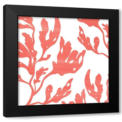 Seaweed 1 Black Modern Wood Framed Art Print by Kimberly, Allen