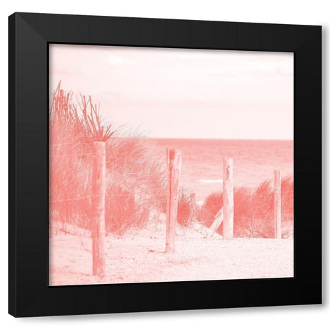 Beach Ready 3 Black Modern Wood Framed Art Print with Double Matting by Kimberly, Allen