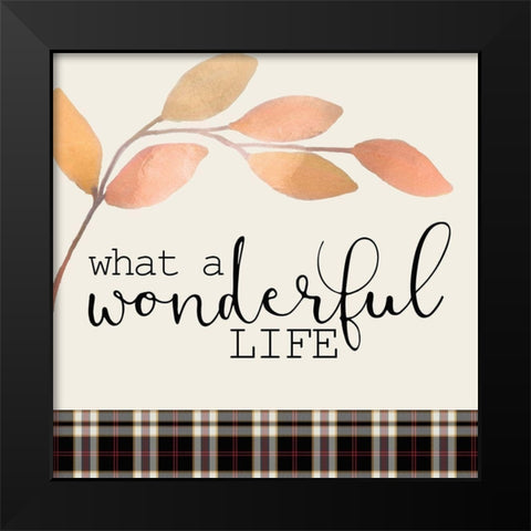 Colors of Fall 8 Black Modern Wood Framed Art Print by Kimberly, Allen