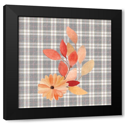 Colors of Fall 11 Black Modern Wood Framed Art Print with Double Matting by Kimberly, Allen
