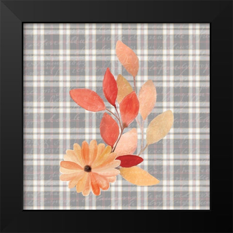 Colors of Fall 11 Black Modern Wood Framed Art Print by Kimberly, Allen