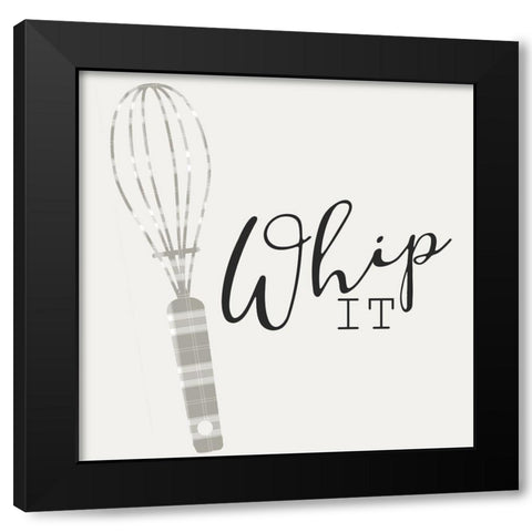 Rollin 3 Black Modern Wood Framed Art Print by Kimberly, Allen