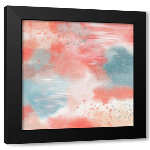 Living Cosmos Black Modern Wood Framed Art Print with Double Matting by Kimberly, Allen