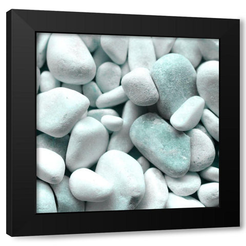 Inhale Exhale 3 Black Modern Wood Framed Art Print with Double Matting by Kimberly, Allen