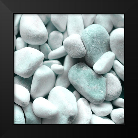 Inhale Exhale 3 Black Modern Wood Framed Art Print by Kimberly, Allen