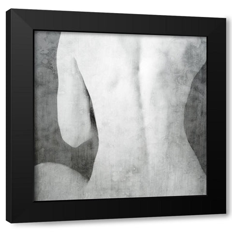Silhouette 2 Black Modern Wood Framed Art Print by Kimberly, Allen