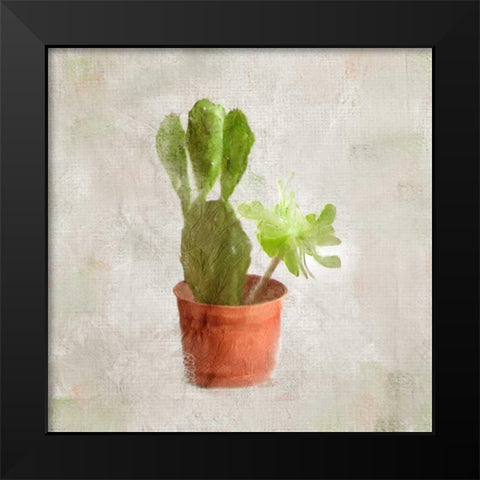 Potted Life 3 Black Modern Wood Framed Art Print by Allen, Kimberly