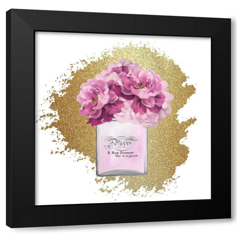 Paris Scents 2 Black Modern Wood Framed Art Print with Double Matting by Kimberly, Allen