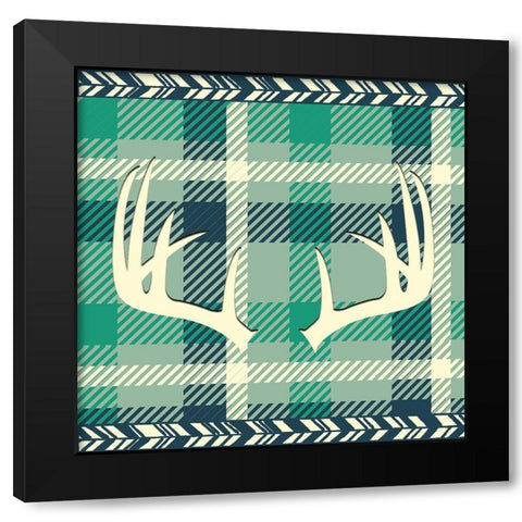 Welcome to The Woods 5 Black Modern Wood Framed Art Print by Kimberly, Allen