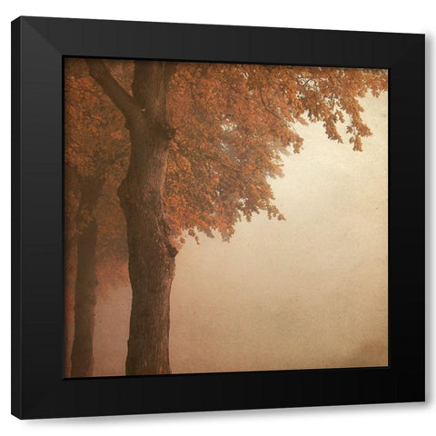 Never Let Your Mind Black Modern Wood Framed Art Print with Double Matting by Kimberly, Allen