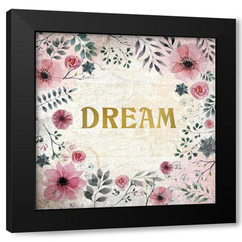 Blooming Dreams 2 Black Modern Wood Framed Art Print with Double Matting by Kimberly, Allen