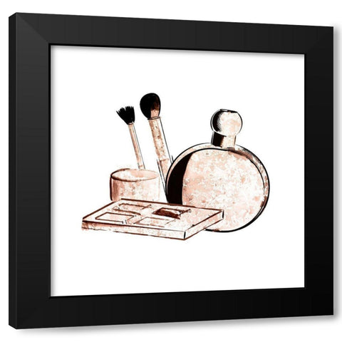 Glow 3 Black Modern Wood Framed Art Print by Kimberly, Allen