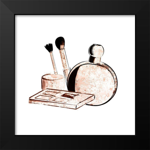 Glow 3 Black Modern Wood Framed Art Print by Kimberly, Allen