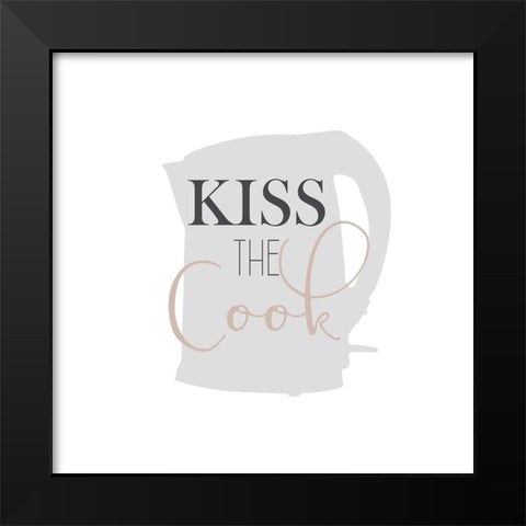 In the Kitchen F Black Modern Wood Framed Art Print by Kimberly, Allen