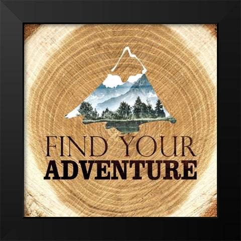 Great Outdoors 2 Black Modern Wood Framed Art Print by Allen, Kimberly