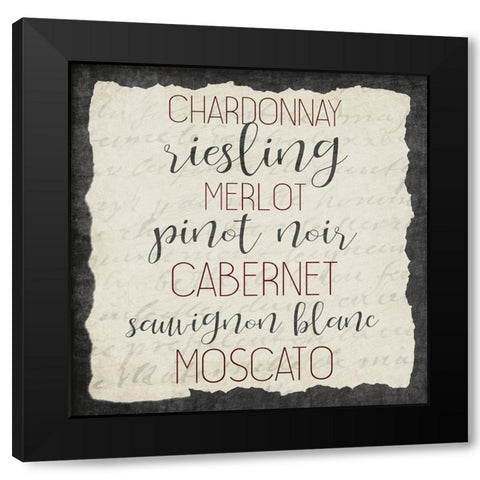 Chateau 2 Black Modern Wood Framed Art Print with Double Matting by Kimberly, Allen