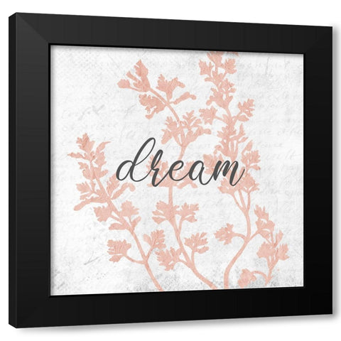 Branches 4 Blessed Black Modern Wood Framed Art Print by Allen, Kimberly