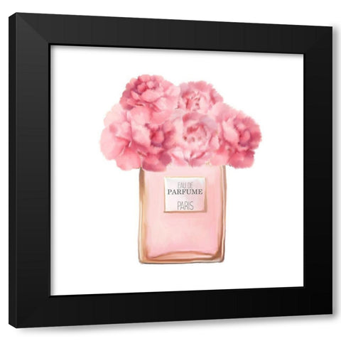 From Paris 1 Black Modern Wood Framed Art Print by Kimberly, Allen