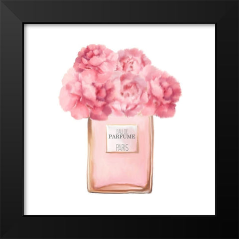 From Paris 1 Black Modern Wood Framed Art Print by Kimberly, Allen