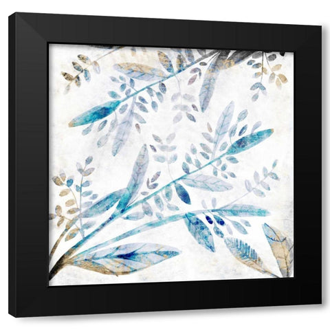 Botanical 1 Black Modern Wood Framed Art Print by Allen, Kimberly
